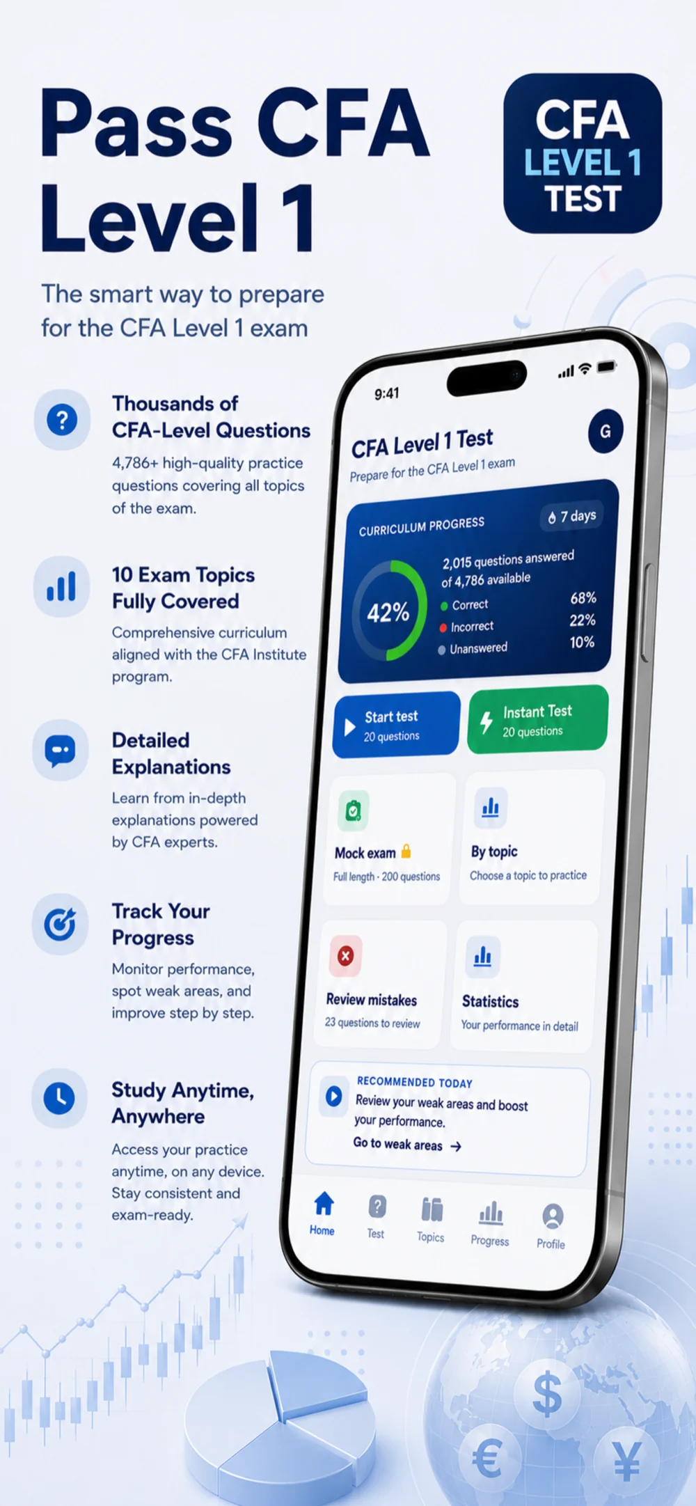Pass CFA Level 1 — the smart way to prepare for the exam